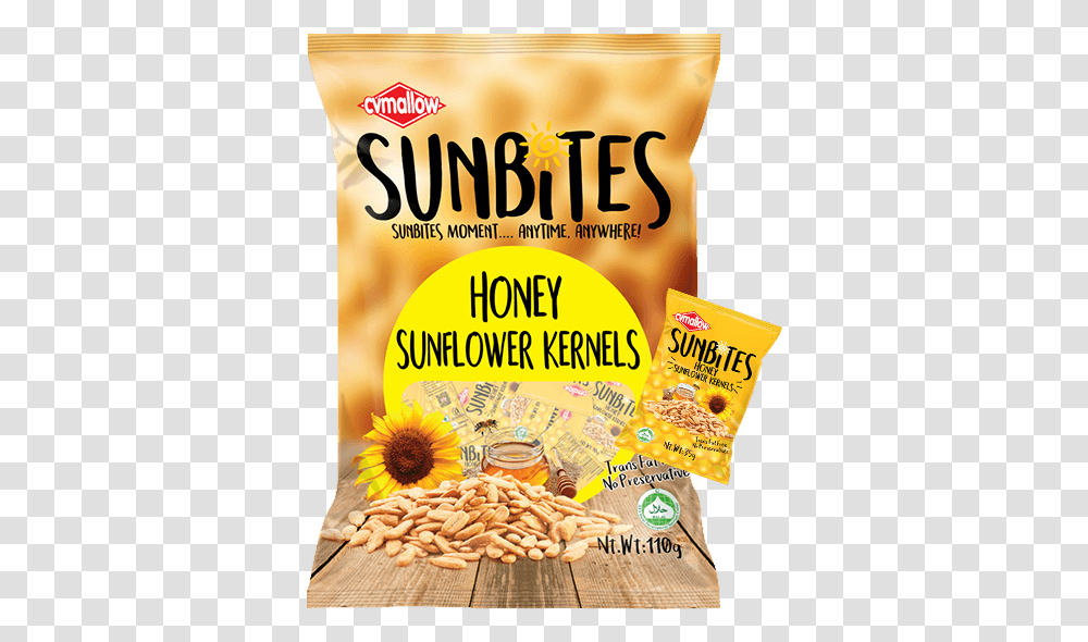 Sunbites Honey Sunflower Kernels Whole Grain, Plant, Food, Flyer, Poster Transparent Png