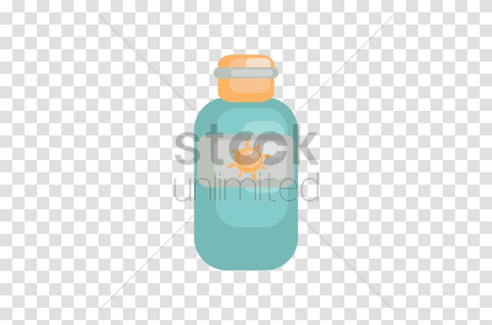 Sunblock Lotion Vector Image, Bottle, Jar, Bag, Water Bottle Transparent Png