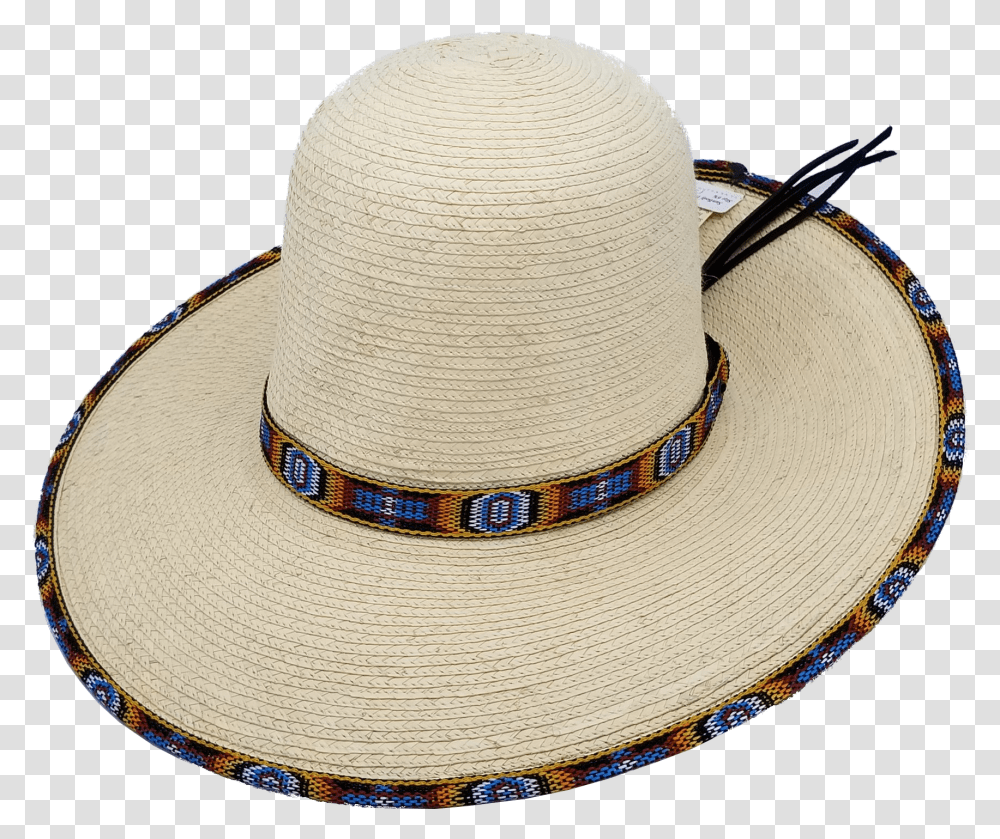 Sunbody Circle Of Eyes Palm Leaf Straw Hat Cowboy Cap, Clothing, Apparel, Sun Hat, Sombrero Transparent Png