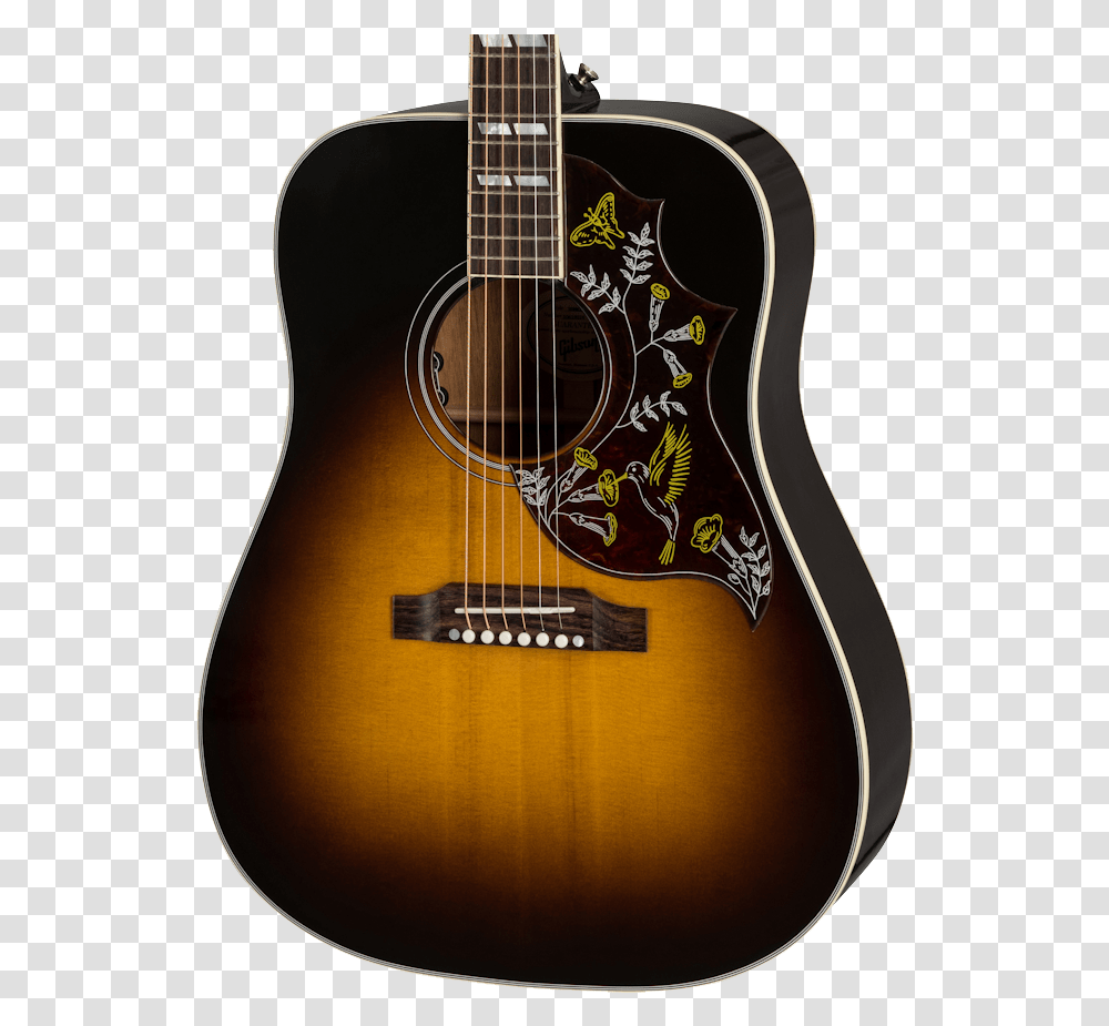Sunburst Black Gibson Acoustic Hummingbird, Guitar, Leisure Activities, Musical Instrument, Electric Guitar Transparent Png
