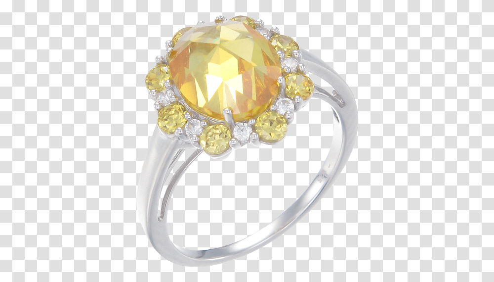 Sunburst Yellow Ring Ring, Accessories, Accessory, Jewelry, Gemstone Transparent Png