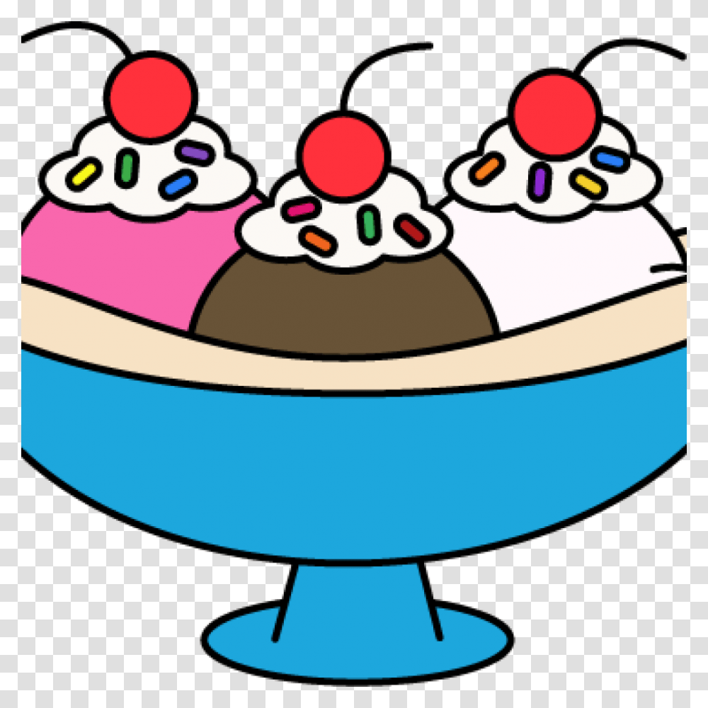 Sundae Clip Art Free Clipart Download, Dessert, Food, Cream, Birthday Cake Transparent Png