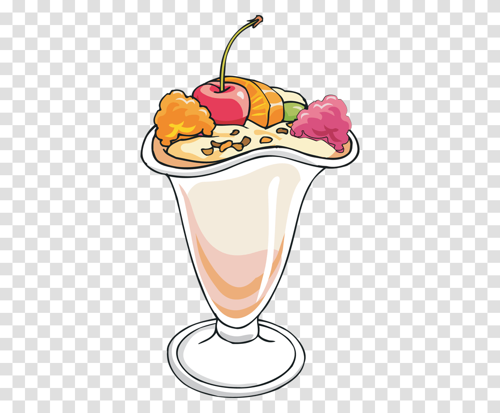 Sundae Clipart Sunday, Cream, Dessert, Food, Creme Transparent Png