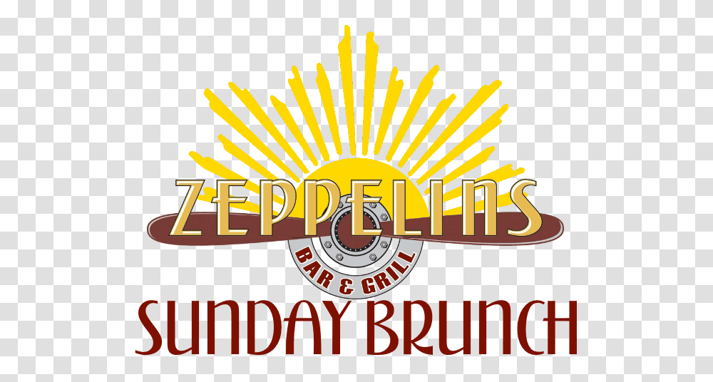 Sunday Brunch Zeppelins Bar Grill, Logo, Alphabet Transparent Png