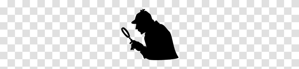 Sunday Serial Sherlock Holmes Case Of Identity And Zombies, Silhouette, Person, Human, Cupid Transparent Png