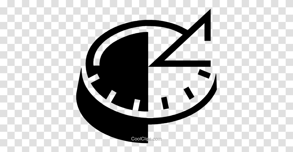 Sundial Royalty Free Vector Clip Art Illustration, Analog Clock Transparent Png