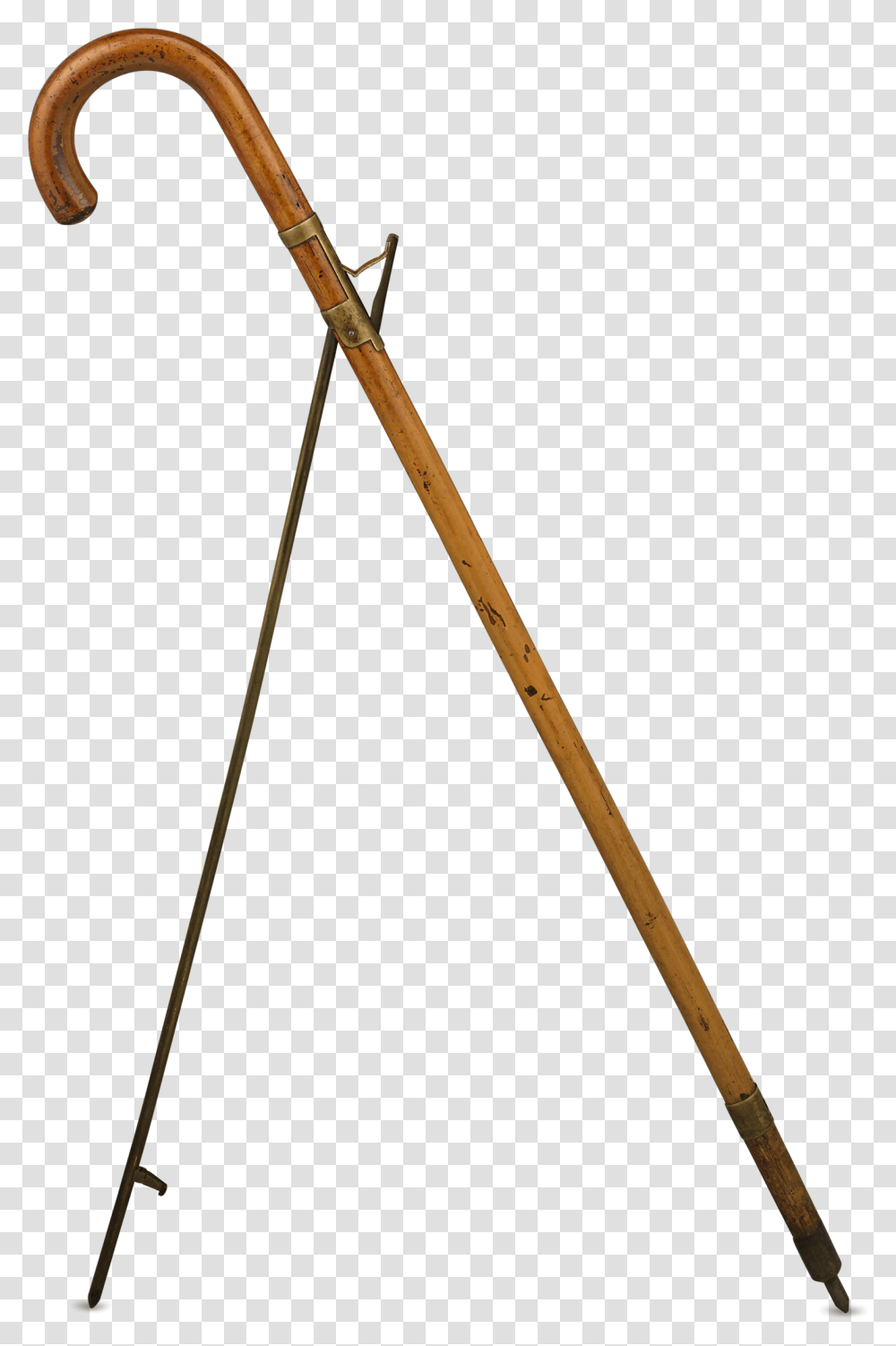 Sundial Walking Stick Triangle, Tripod, Oars, Bow, Paddle Transparent Png