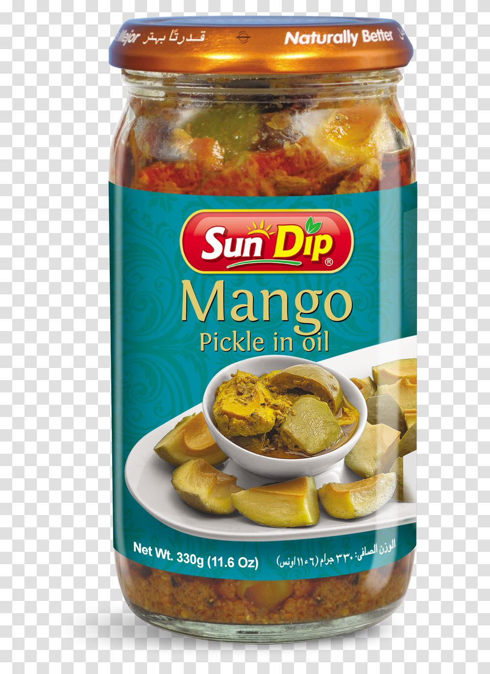 Sundip Mango Pickle In Oil 330 Grams Sundip Mixed Pickle In Oil, Relish, Food, Sliced Transparent Png