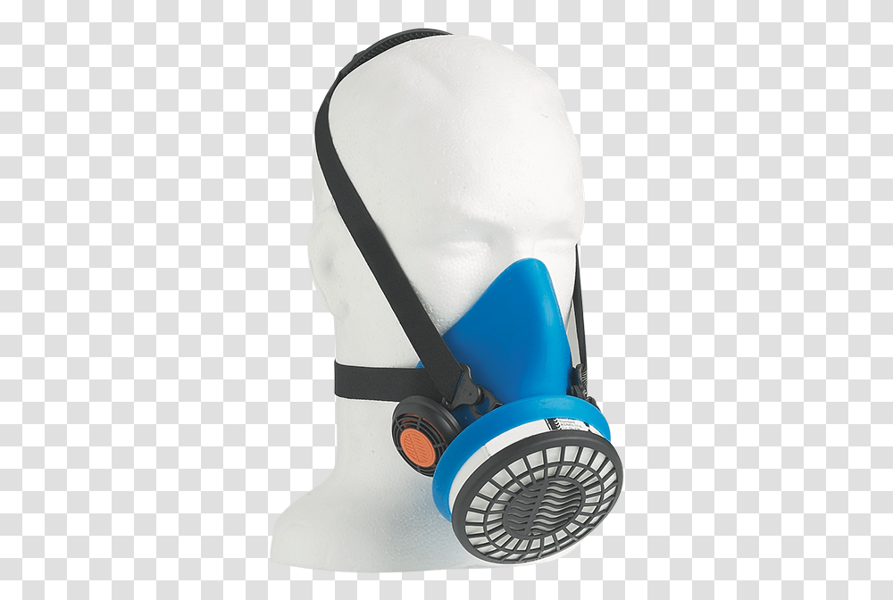 Sundstrom Sr100 Silicone Half Mask Respirator Gas Mask, Helmet, Apparel, Hardhat Transparent Png