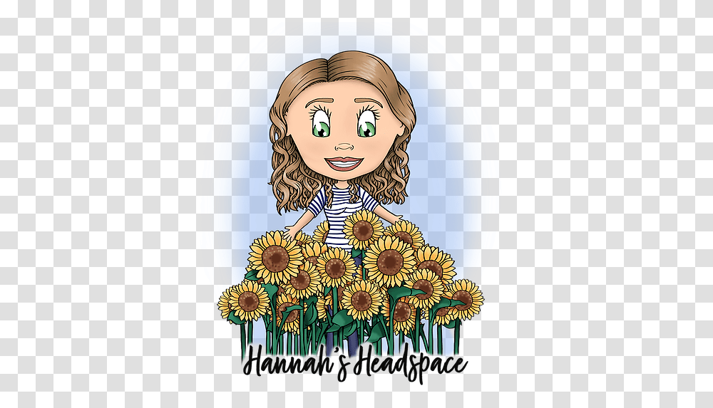 Sunflower, Person, Female, Face Transparent Png