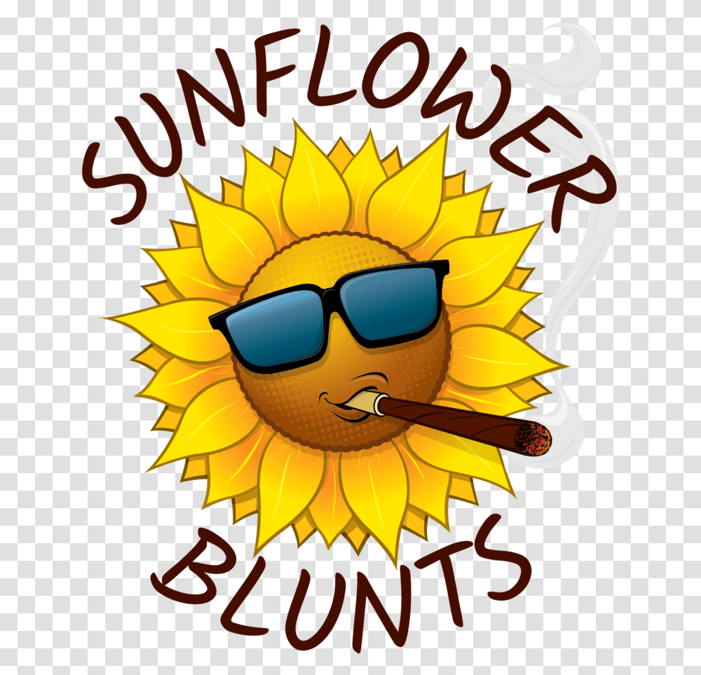 Sunflower Blunts Happy, Sunglasses, Accessories, Accessory, Poster Transparent Png
