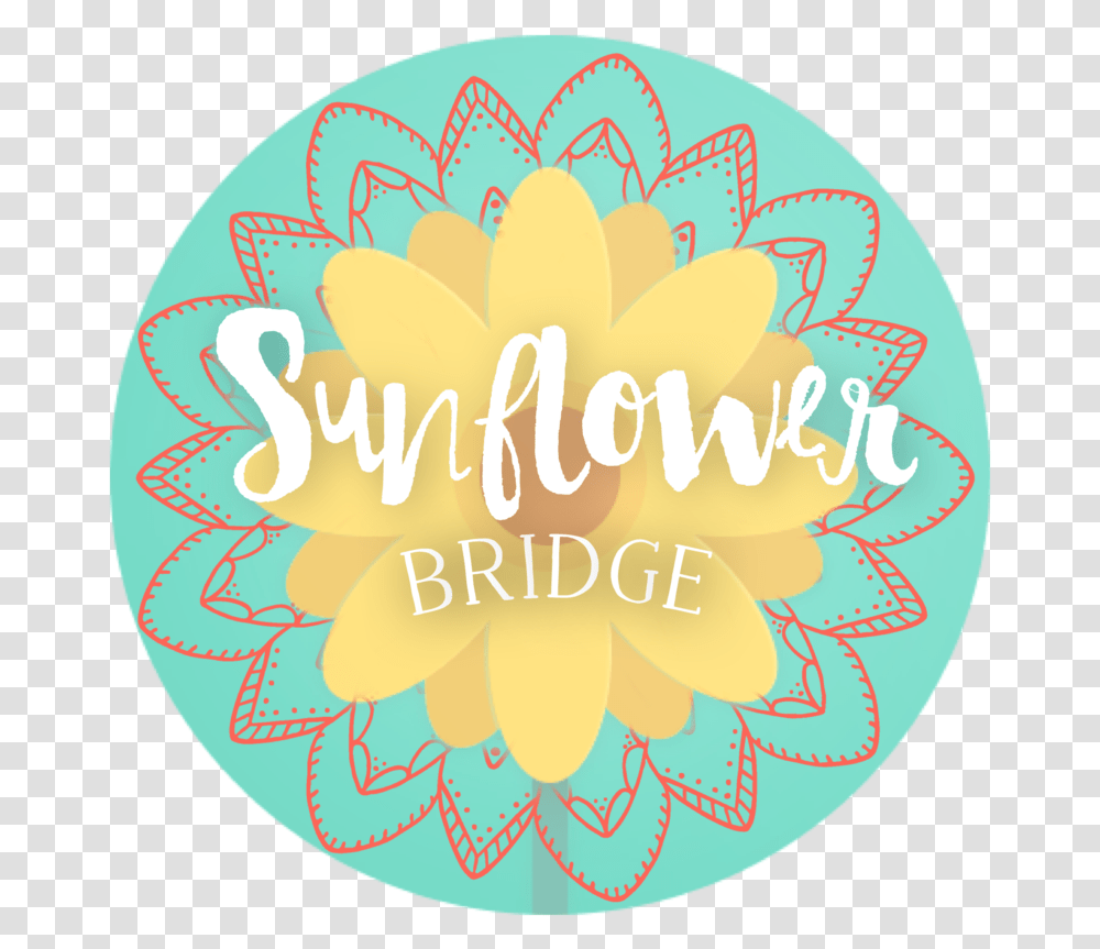 Sunflower Bridge Logo, Symbol, Label, Text, Graphics Transparent Png