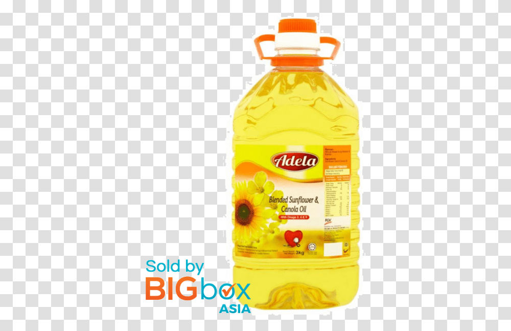 Sunflower Canola Oil, Label, Food, Beverage Transparent Png