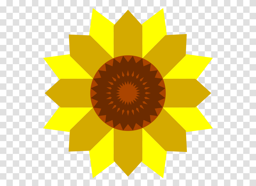 Sunflower Clip Art, Plant, Blossom, Gold Transparent Png