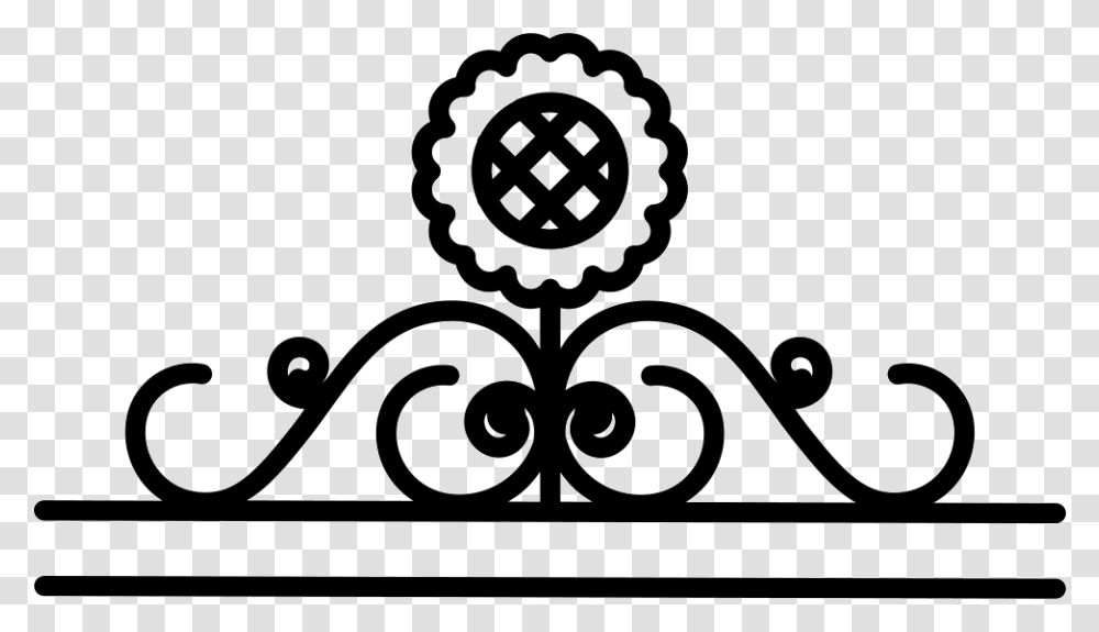 Sunflower Design With Vines Border File Design Border, Accessories, Accessory, Tiara, Jewelry Transparent Png