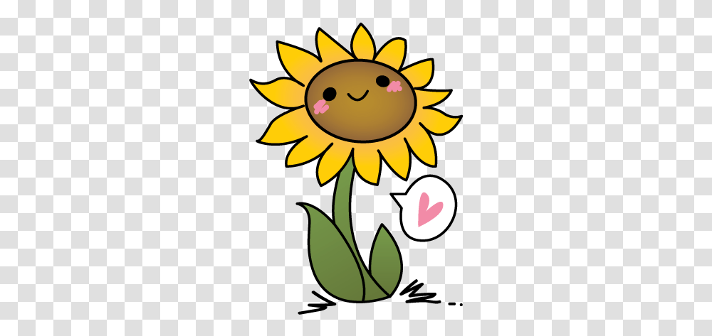 Sunflower Doodle, Plant, Blossom, Anther, Daisy Transparent Png