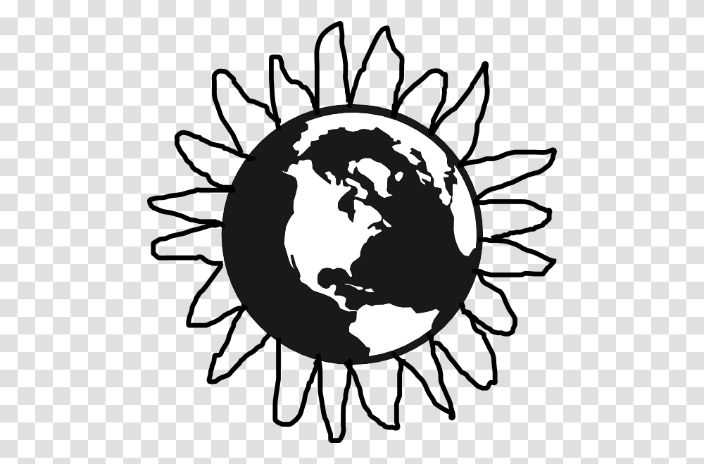 Sunflower Earth Clip Art For Web, Food, Stencil, Crab, Seafood Transparent Png