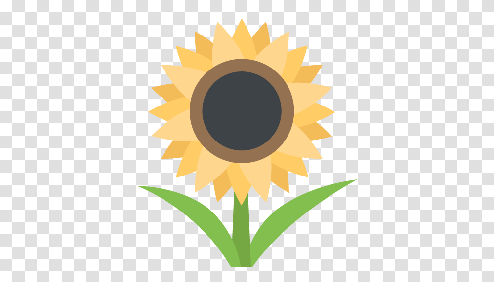 Sunflower Emoji For Facebook Email Sms Id, Nature, Outdoors, Plant, Blossom Transparent Png