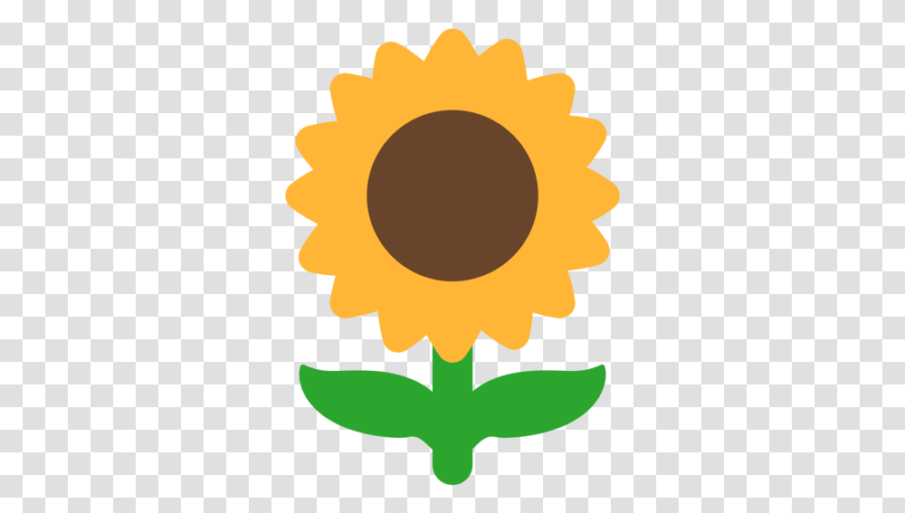 Sunflower Emoji Twitter Sunflower Emoji, Plant, Outdoors, Nature, Blossom Transparent Png