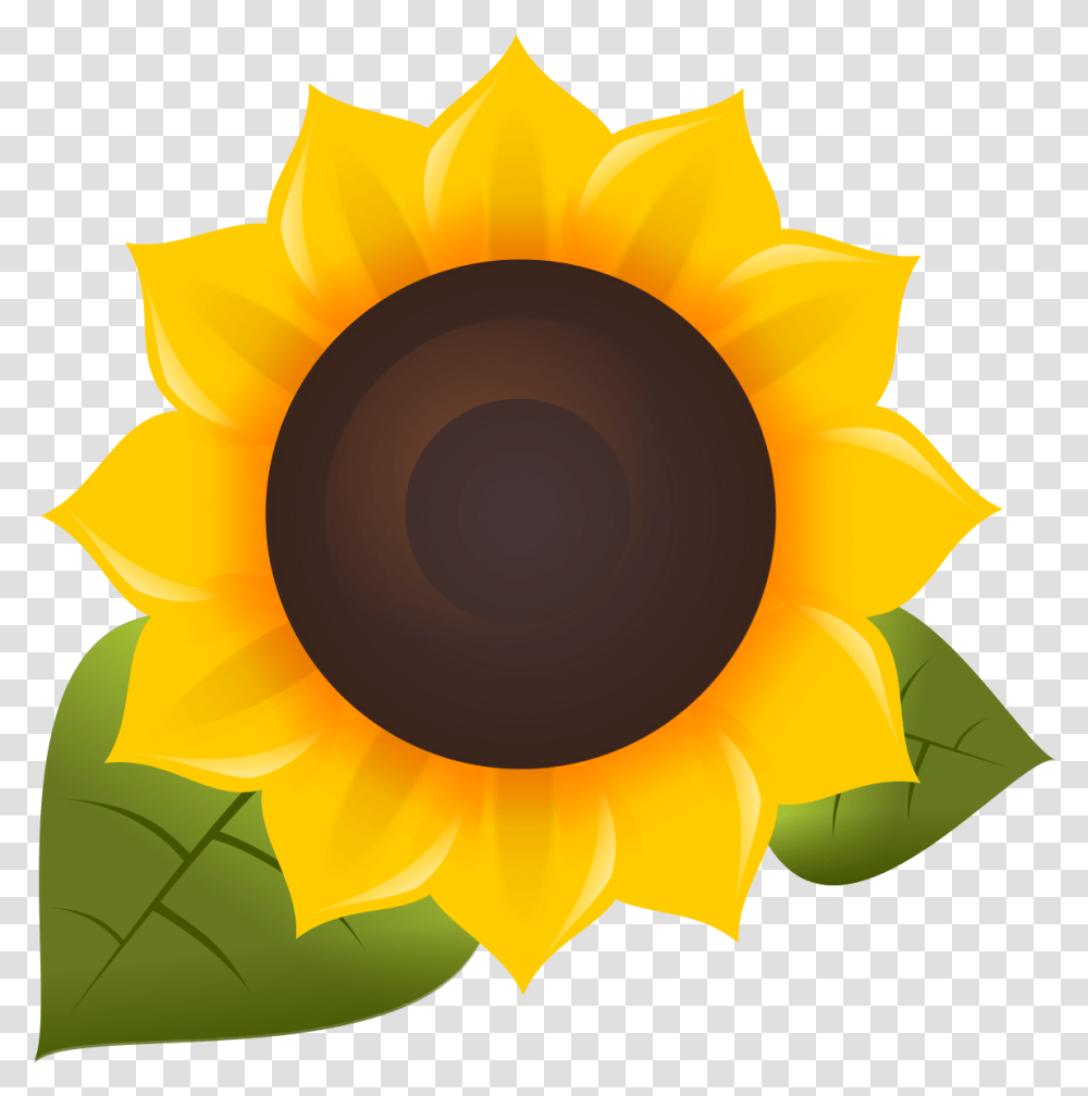 Sunflower Fm Logo Sunflower Logo, Plant, Blossom, Outdoors, Lamp Transparent Png