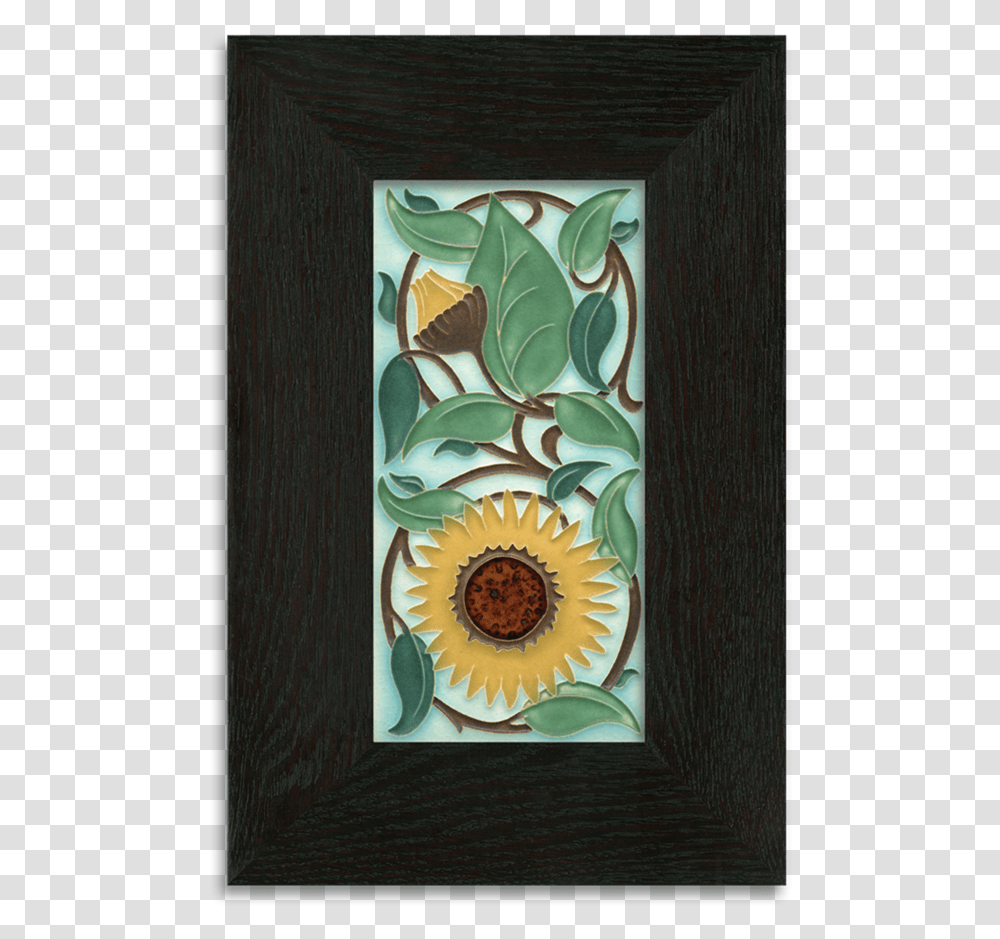 Sunflower Frame, Floral Design, Pattern Transparent Png