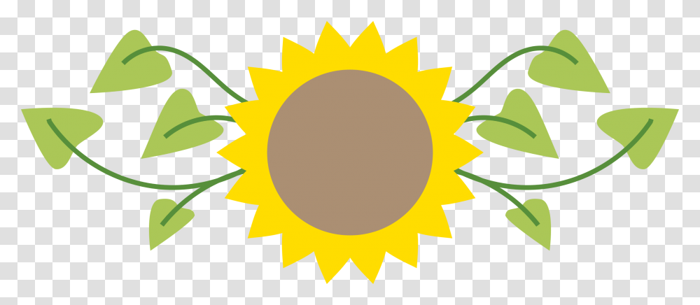 Sunflower Free Free Simple Sunflower Clip Art Image Cartoon, Outdoors, Nature, Sky, Plant Transparent Png