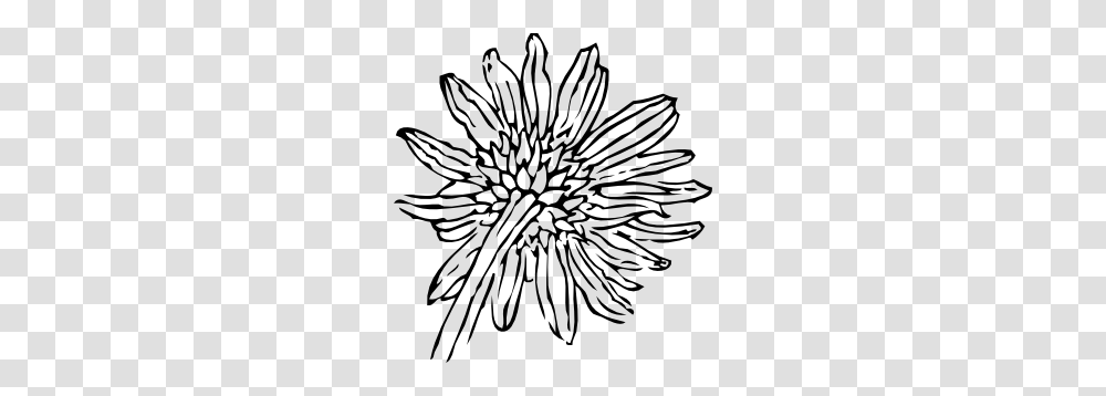 Sunflower Garden Clipart, Pattern Transparent Png