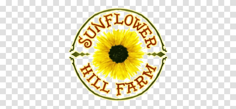Sunflower Hill Farm Logo, Symbol, Trademark, Text, Label Transparent Png