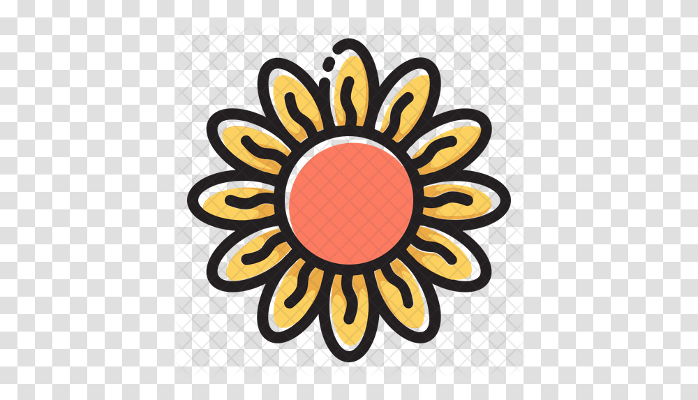 Sunflower Icon Minitube Logo, Outdoors, Flare, Light, Text Transparent Png