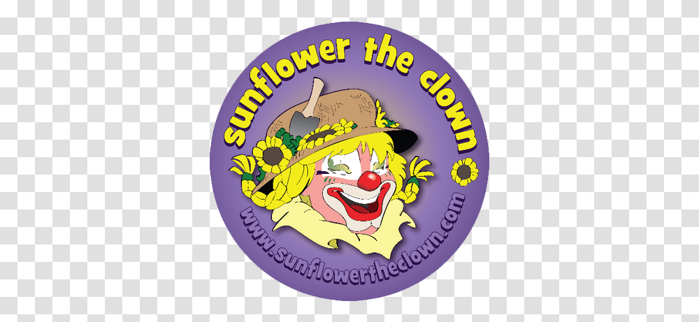 Sunflower Logo The Clown Cartoon, Performer, Leisure Activities, Juggling Transparent Png