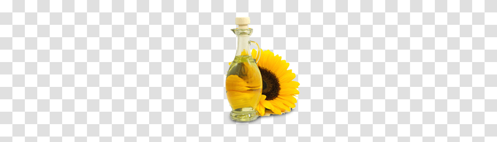 Sunflower Oil, Food, Plant, Blossom, Jar Transparent Png