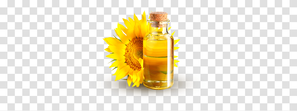 Sunflower Oil, Food, Plant, Label Transparent Png