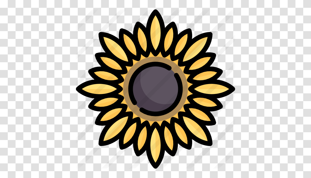 Sunflower, Plant, Blossom, Machine, Gear Transparent Png