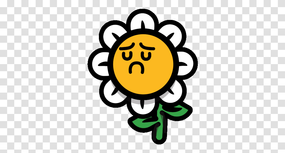 Sunflower Sad Flower Gif Dot, Rattle Transparent Png