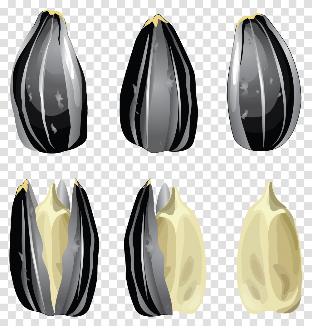 Sunflower Seed Vector Free, Plant, Produce, Food, Grain Transparent Png
