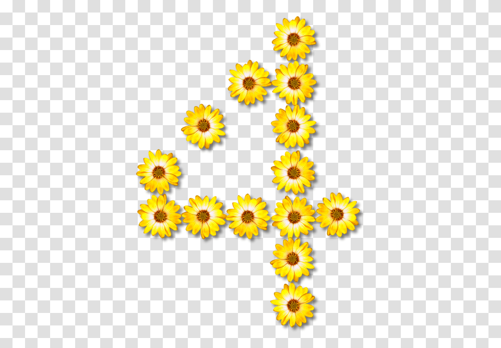 Sunflower Seedplantflower Clipart Royalty Free Svg Sunflower Number, Graphics, Daisy, Floral Design, Pattern Transparent Png