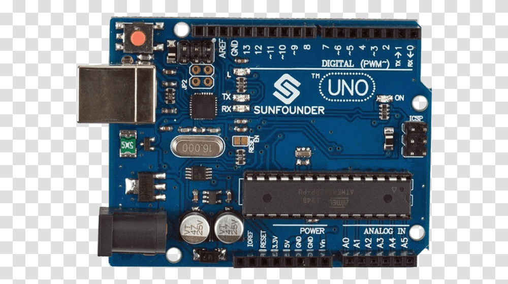 Sunfounder Uno R3 Arduino Uno, Scoreboard, Electronics, Computer, Hardware Transparent Png