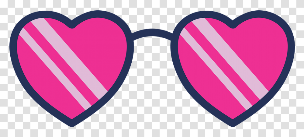 Sunglass Pink Heart Free Vector Graphic On Pixabay Vector Graphics, Sunglasses, Accessories, Accessory, Plectrum Transparent Png