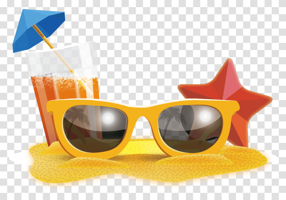 Sunglasses Beach, Accessories, Accessory, Juice, Beverage Transparent Png