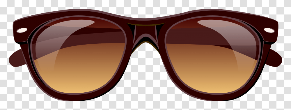 Sunglasses Clipart Brown Sunglasses, Accessories, Accessory, Goggles Transparent Png