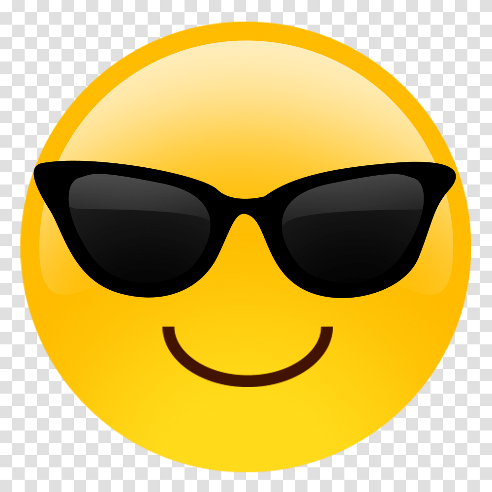Sunglasses Cutout Emoji, Accessories, Accessory, Label Transparent Png