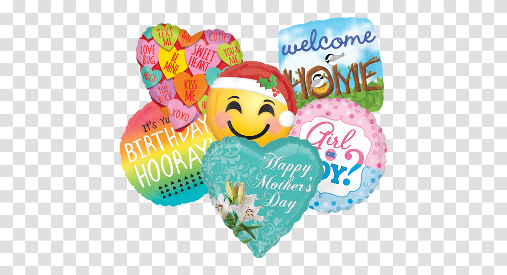 Sunglasses Emoji Cartoon, Ball, Balloon, Sweets, Food Transparent Png