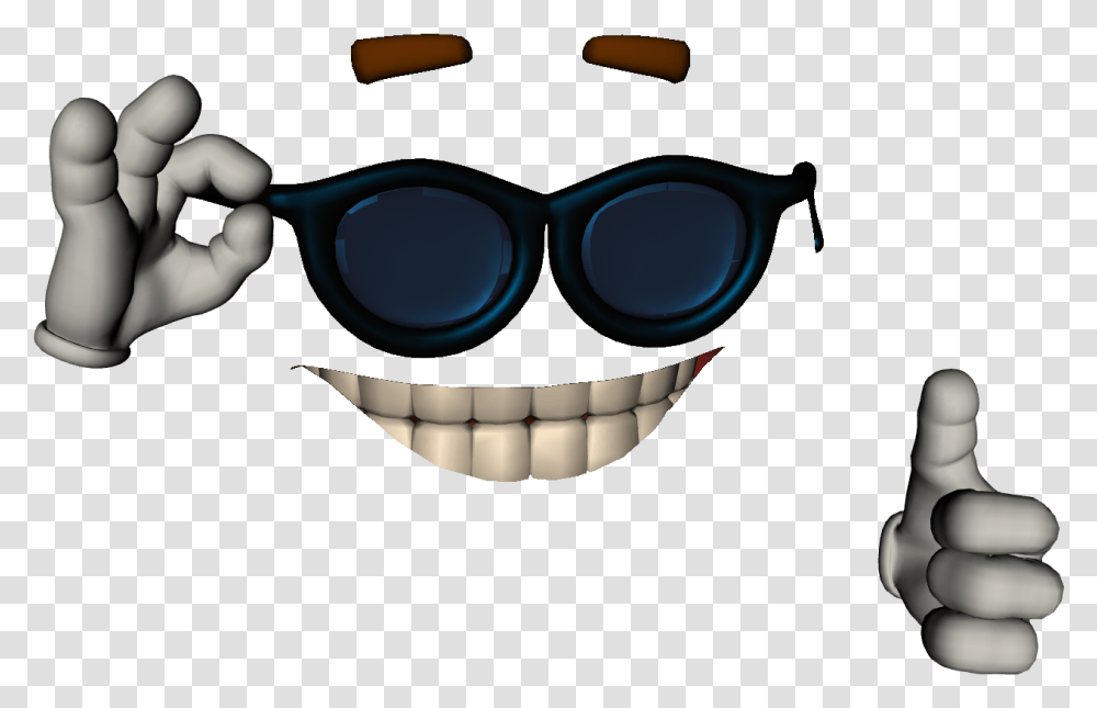 Sunglasses Emoji Meme, Goggles, Accessories, Accessory, Binoculars Transparent Png