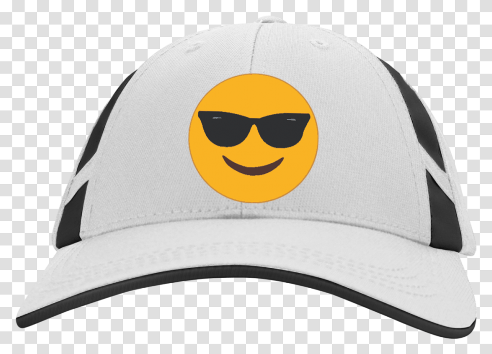 Sunglasses Emoji Stc12 Sport Tek Dry Zone Mesh Inset Baseball Cap, Apparel, Hat, Accessories Transparent Png