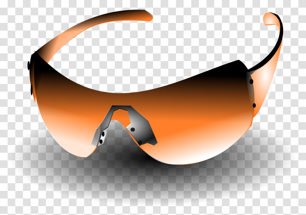 Sunglasses Orange Clip Arts Lunette De Soleil Clipart, Lamp, Accessories, Accessory, Goggles Transparent Png