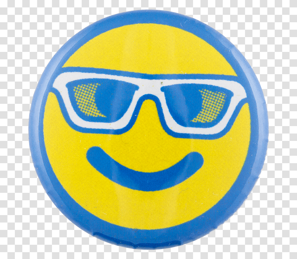 Sunglasses Smiley Face Smileys Button Museum Smiley, Logo, Trademark, Sphere Transparent Png