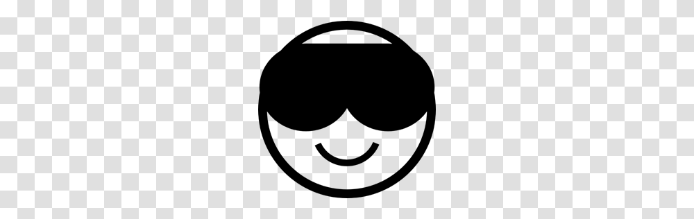 Sunglasses Smiley Glasses Computer And Media Cool People, Gray, World Of Warcraft Transparent Png