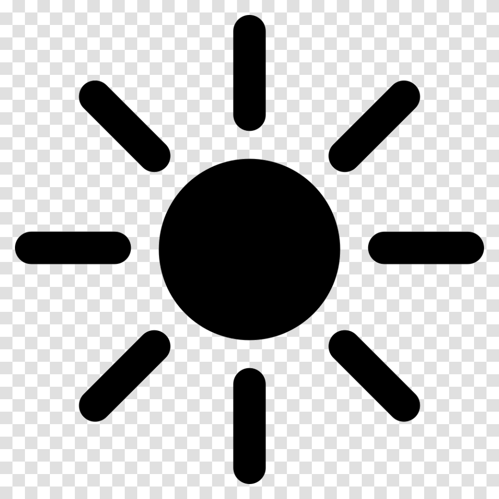 Sunlight Brightness Icon, Stencil, Machine, Appliance Transparent Png