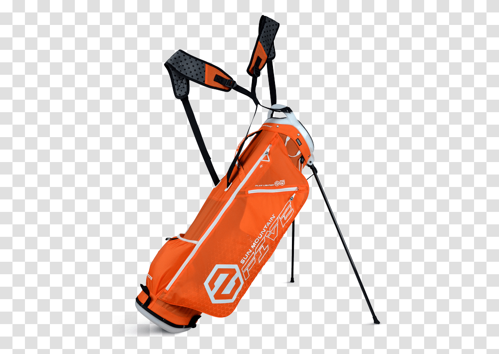 Sunmountain 2five Orange Sun Mountain Golf Bag, Sport, Sports, Golf Club, Lawn Mower Transparent Png