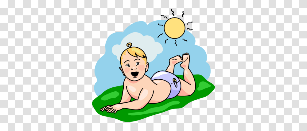 Sunny Clipart Happy Child, Person, Human, Ball, Baby Transparent Png
